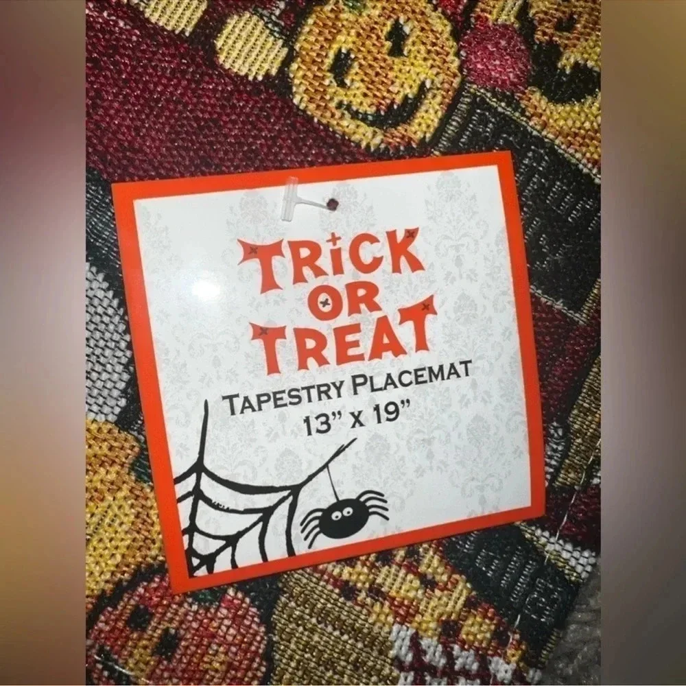 🆕 6 “Truck or Treat” Placemat Set